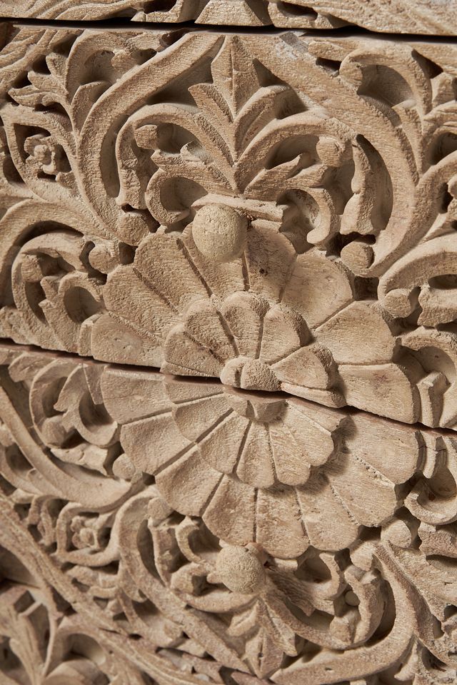 Handcarved Lombok Storage Cabinet #3