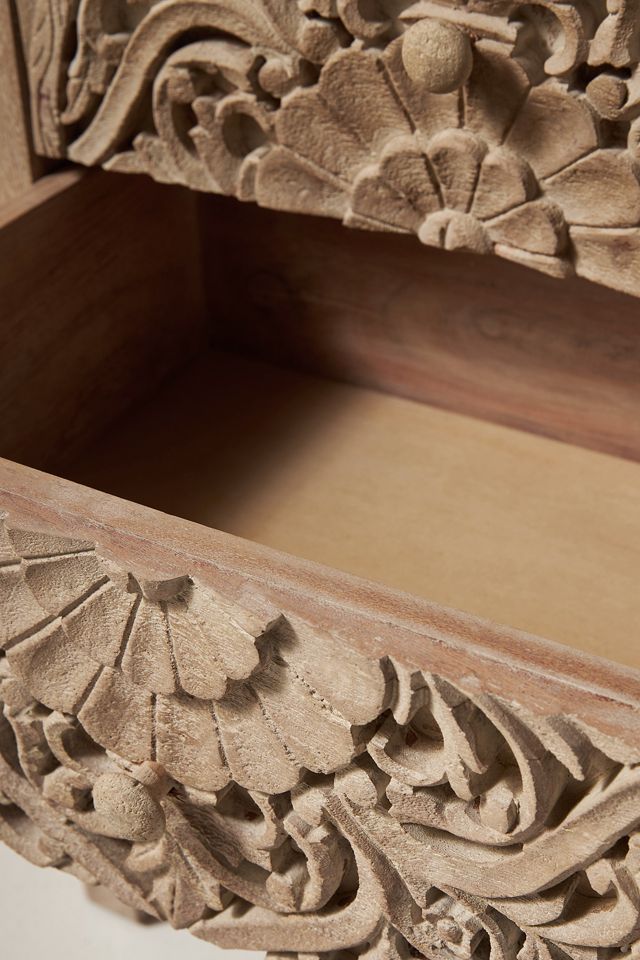 Handcarved Lombok Storage Cabinet #4