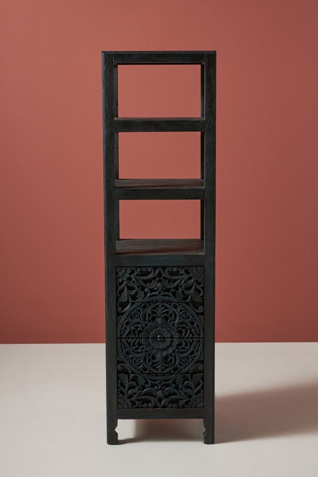 Handcarved Lombok Storage Cabinet #1