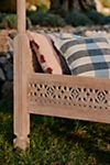 Carved Ezana Indoor/Outdoor Canopy Daybed #10
