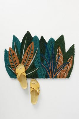 Tropical Leaves Doormat