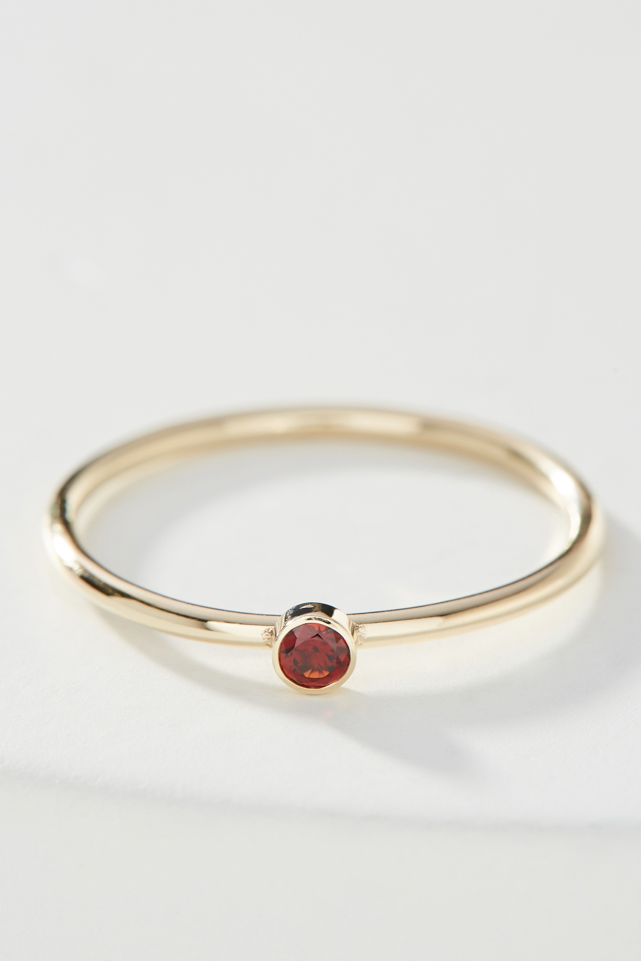 Maya Brenner 14K Gold Birthstone Ring