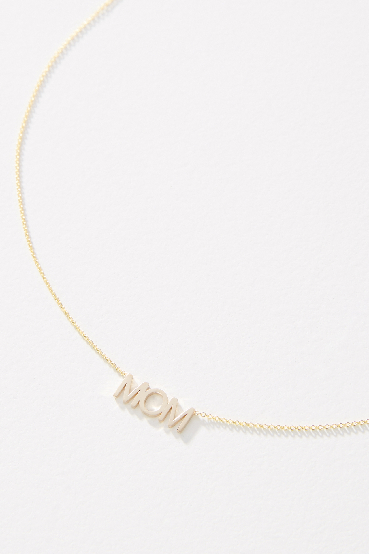 Maya Brenner 14k Gold Mom Necklace