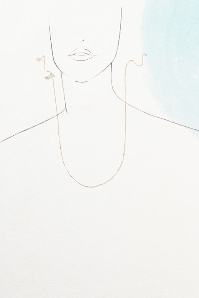 Maya Brenner 14k Gold Chain Necklace #2