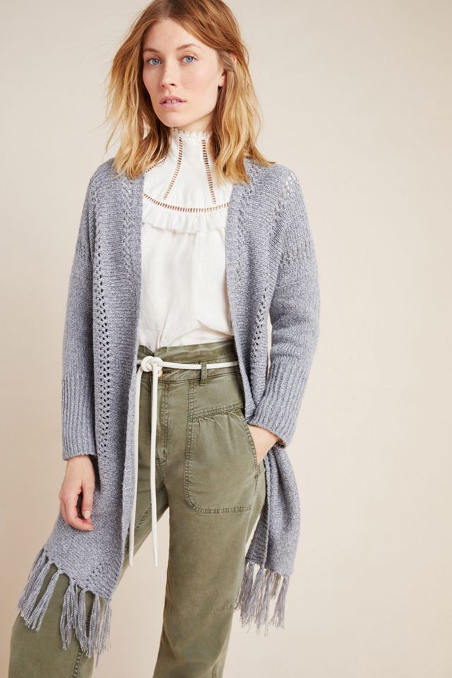 Lane Fringed Kimono #3