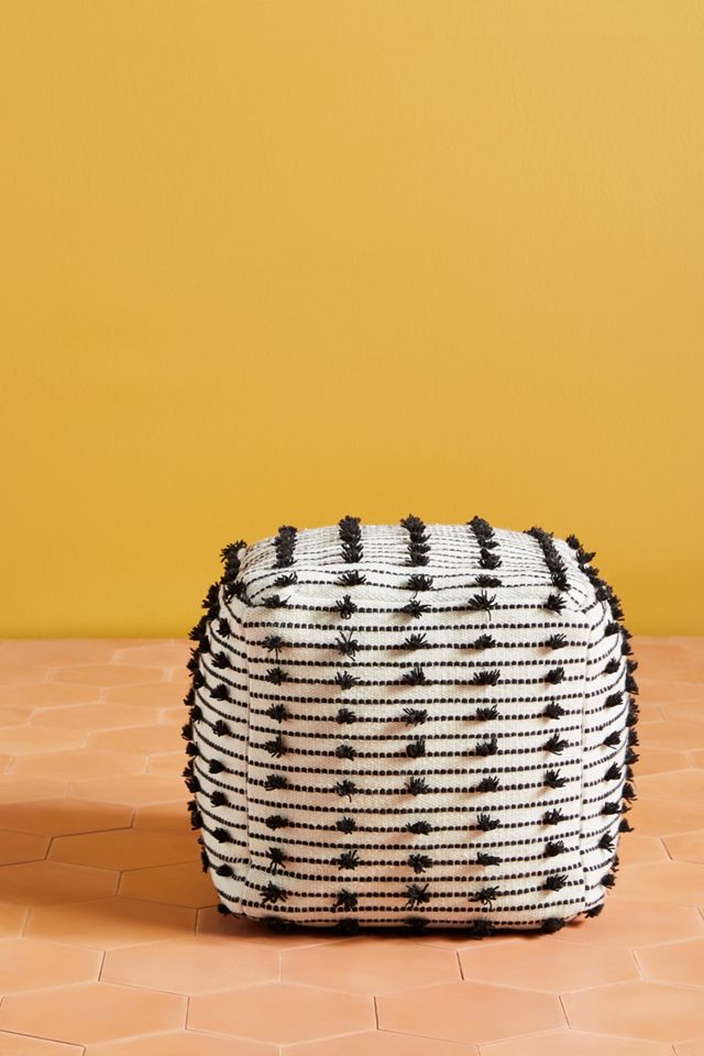Polka Dot Indoor/Outdoor Pouf #2