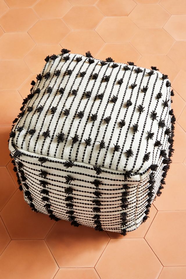 Polka Dot Indoor/Outdoor Pouf #4