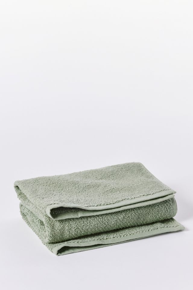 Oversized Green Hand Towel