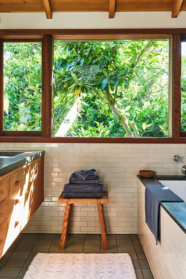 Oversized Gulf Blue Organic Cotton Hand Towel