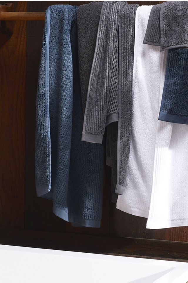 Shadow Gray Organic Turkish Cotton Hand Towel Set