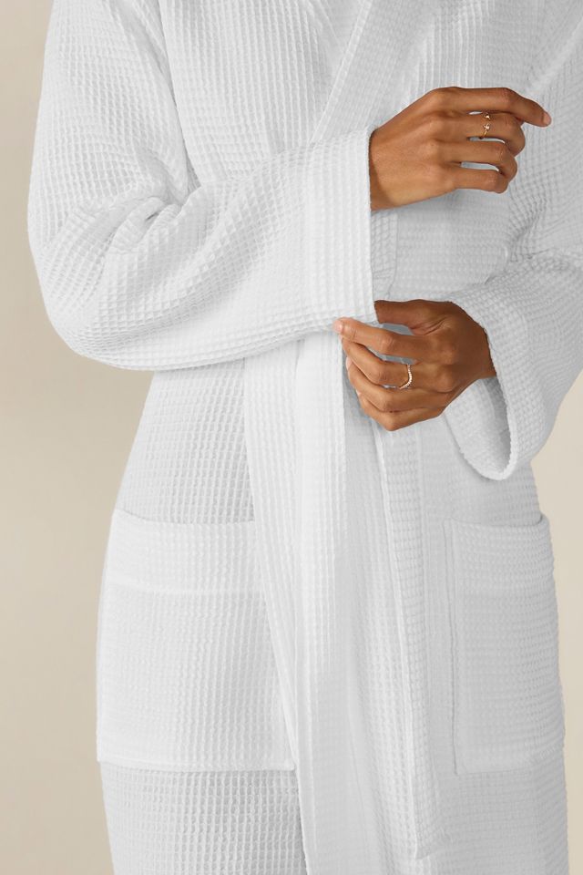 Coyuchi Unisex Organic Waffle Robe #1