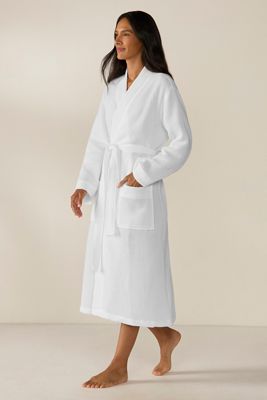 Coyuchi Unisex Organic Waffle Robe