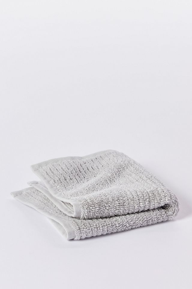Coyuchi Temescal Organic Ribbed Wash Cloth #1