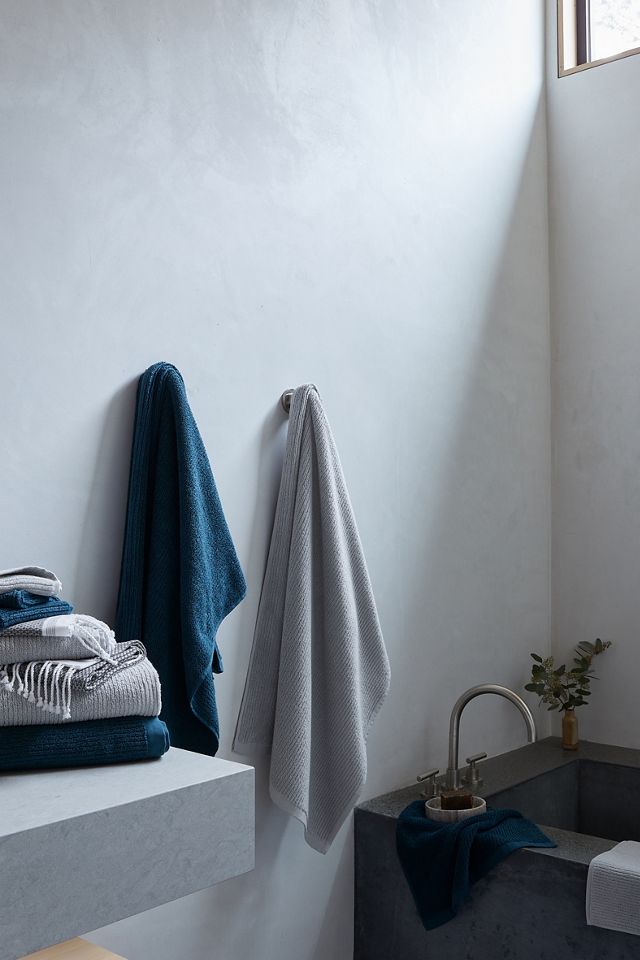 Coyuchi Temescal Organic Ribbed Wash Cloth #2