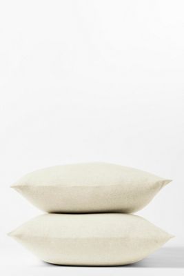 Coyuchi Cloud Brushed Organic Flannel Pillowcase Set