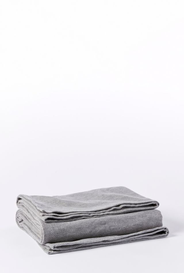 Coyuchi Sequoia Washable Organic Cotton Wool Blanket