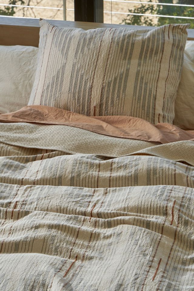 Harvest Organic Cotton Ikat Full/Queen Duvet Cover