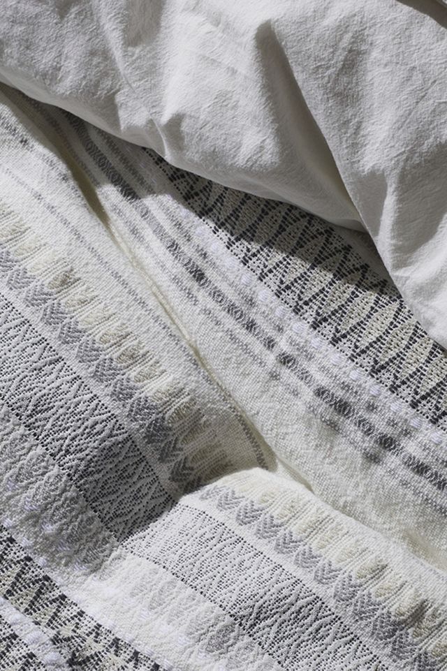 Coyuchi Lost Coast Organic Duvet Cover #1