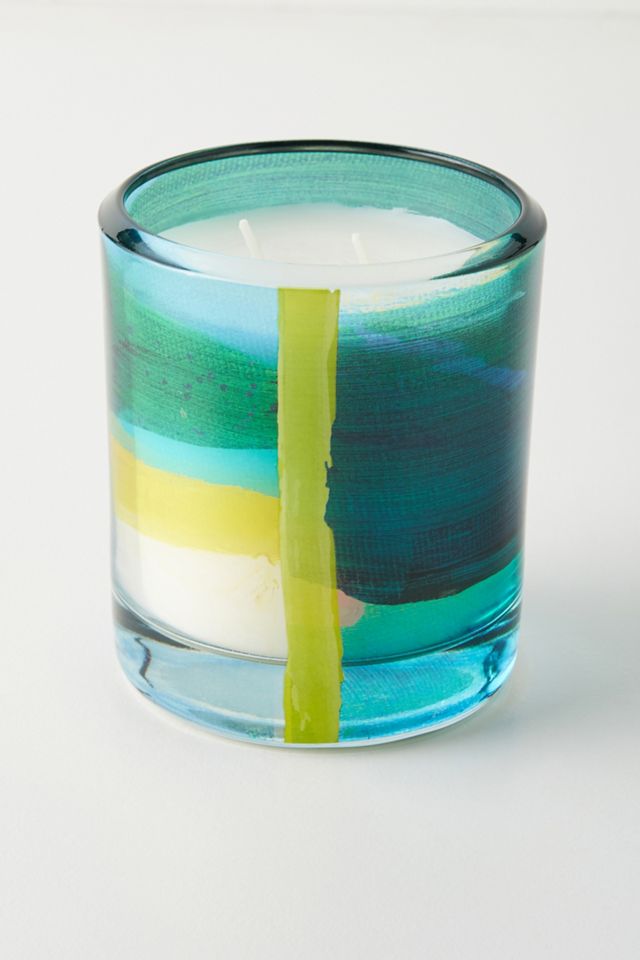 Claire Desjardins Kaleidoscope Glass Candle #1