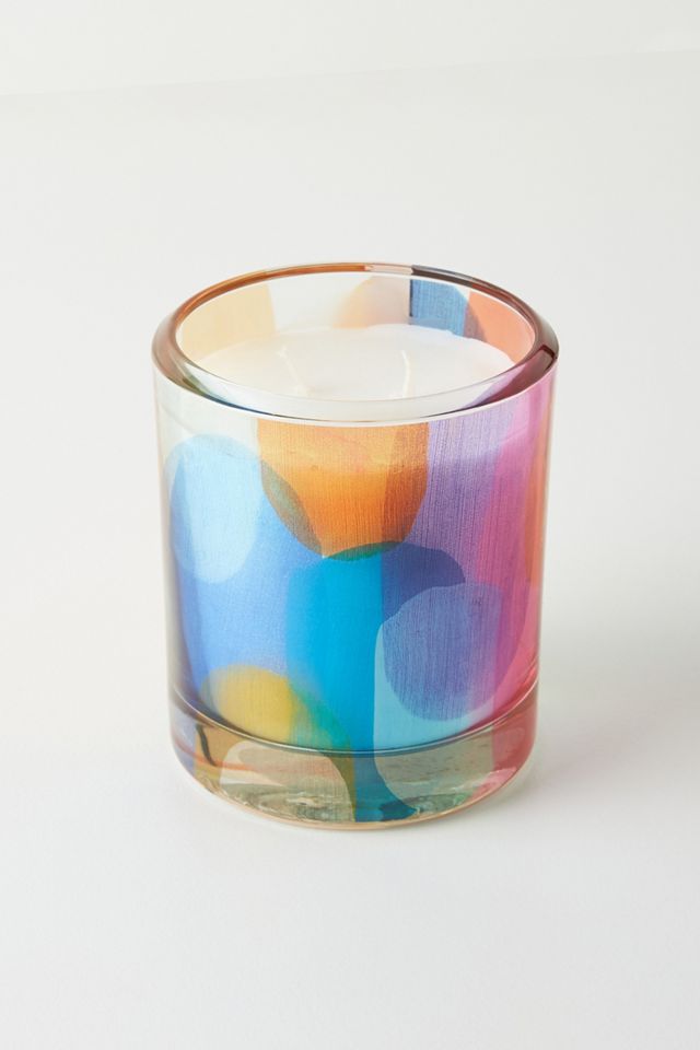 Claire Desjardins Kaleidoscope Glass Candle #1