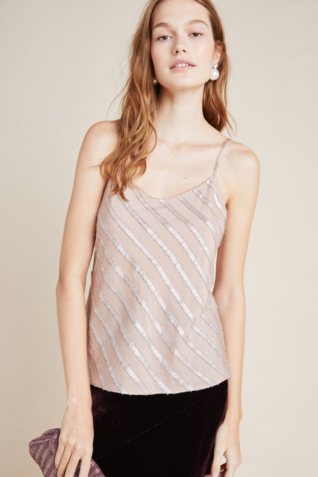 Bea Striped Shimmer Cami #1