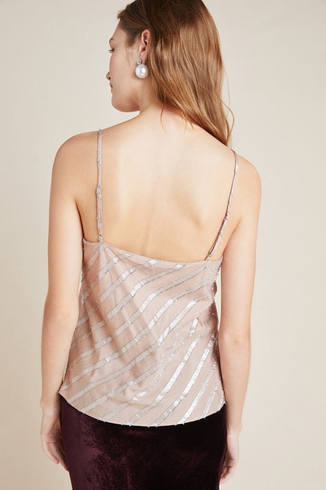 Bea Striped Shimmer Cami #3