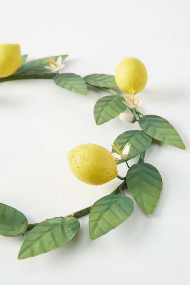 Lemon Wreath #1