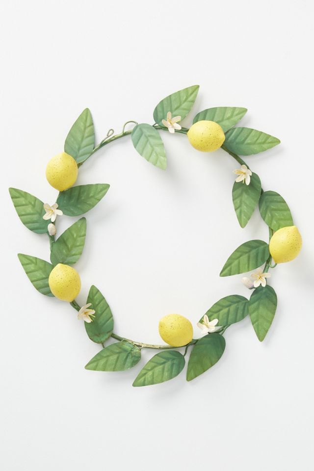 Lemon Wreath