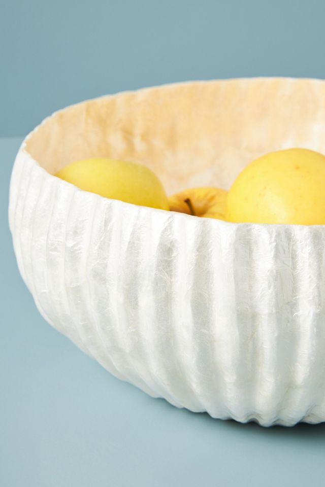 Elianna Capiz Decorative Bowl #1
