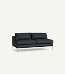 Bowen Modular Leather One-Arm Sofa