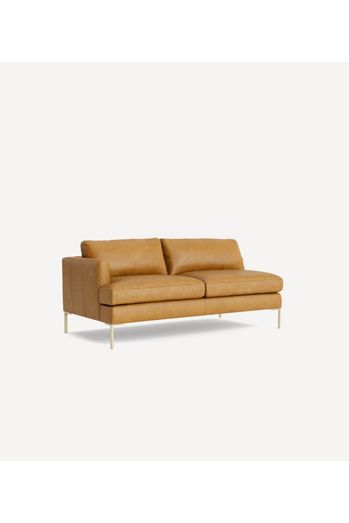 Bowen Modular Leather One-Arm Sofa