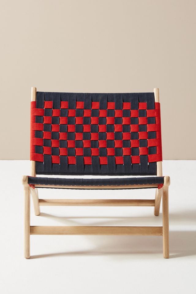 Clare V. for Anthropologie Carreaux Webbed Chair #1
