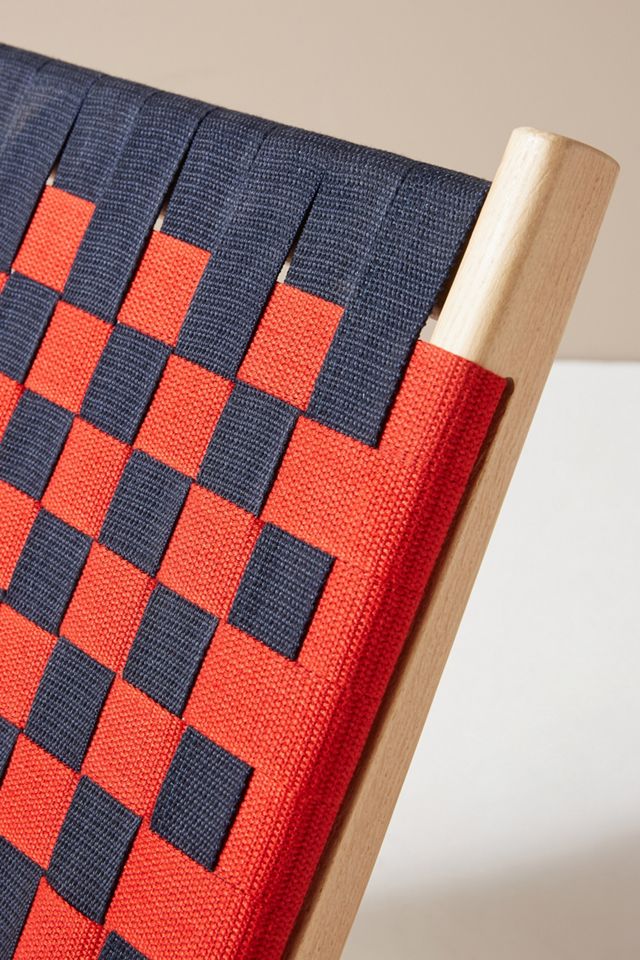 Clare V. for Anthropologie Carreaux Webbed Chair #4