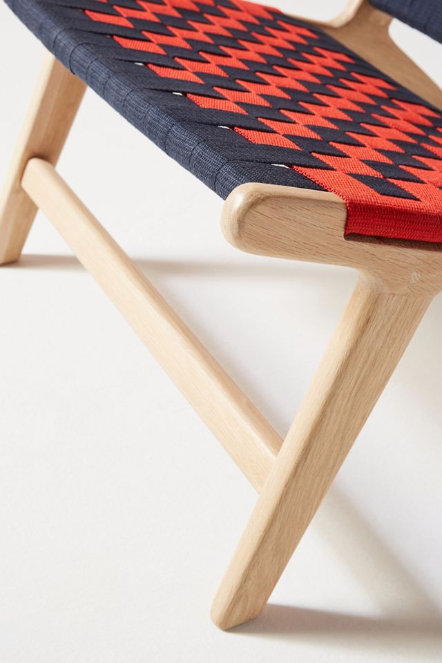 Clare V. for Anthropologie Carreaux Webbed Chair #6
