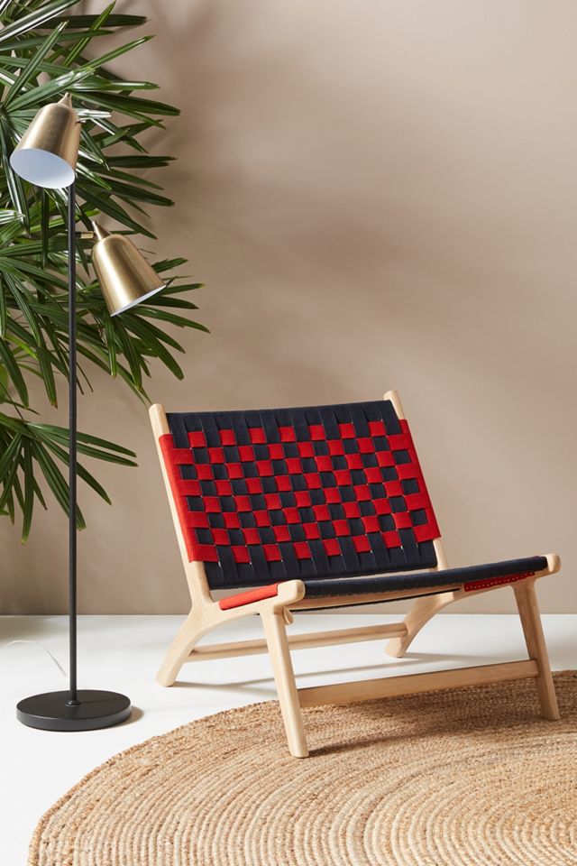 Clare V. for Anthropologie Carreaux Webbed Chair #7