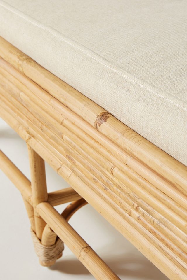 Marigny Rattan Bench #3