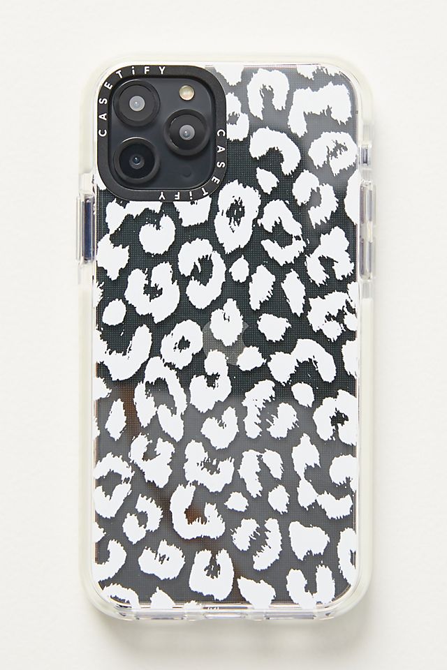 Casetify White Leopard iPhone Case