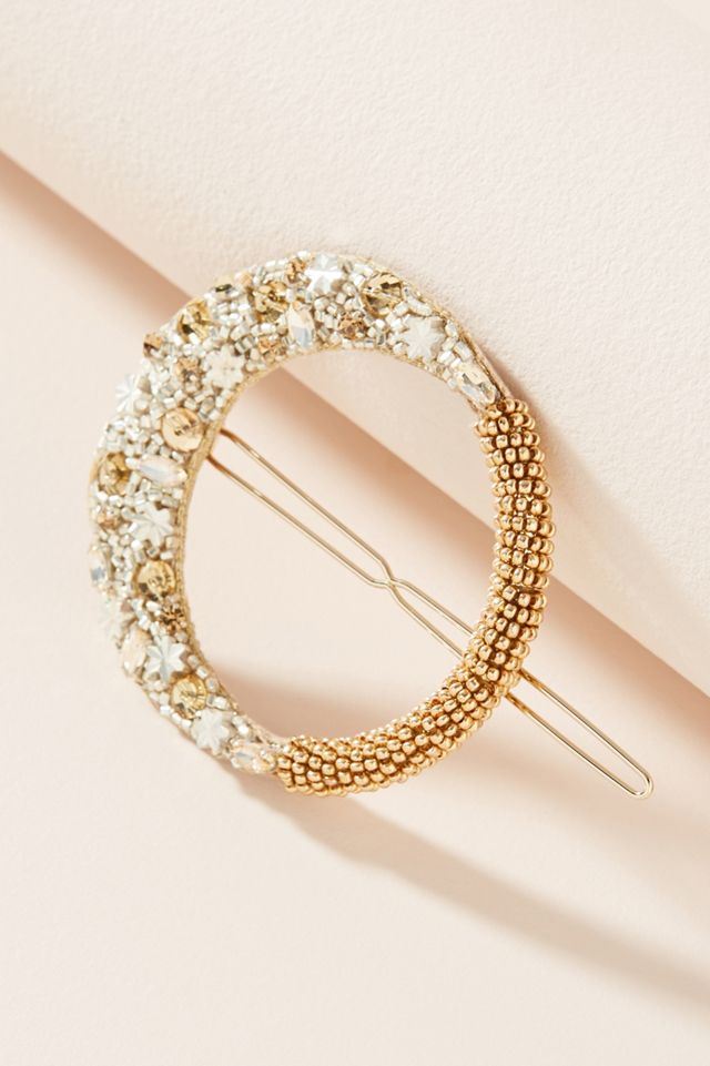 Anthropologie Deepa Aniya Embellished Hair Clip Anthropologie Deepa Aniya Embellished Hair Clip main image 2
