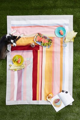 Rainbow Picnic Blanket