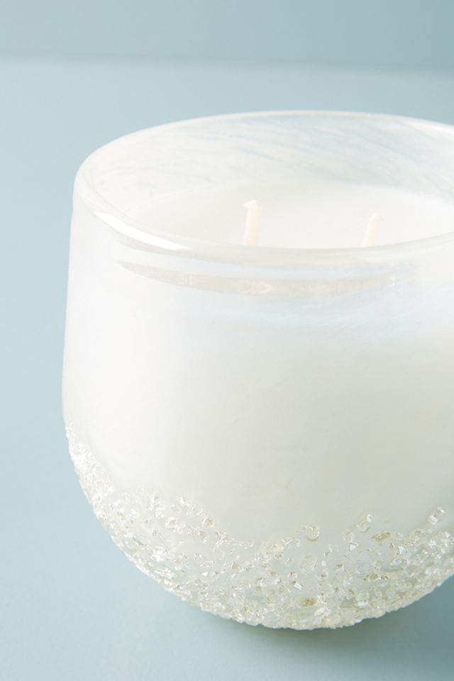 Pebble Glass Candle #2
