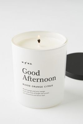 Good Day Glass Candle