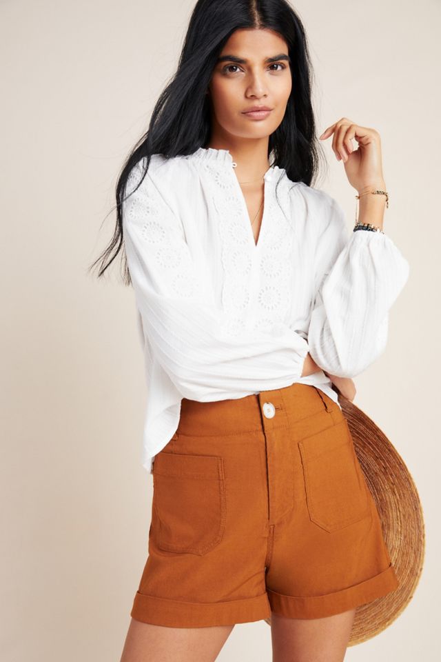 Megan Patch Pocket Shorts #1