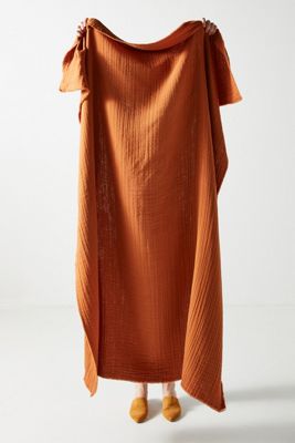 Airy Gauze Throw Blanket