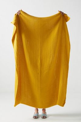 Airy Gauze Throw Blanket
