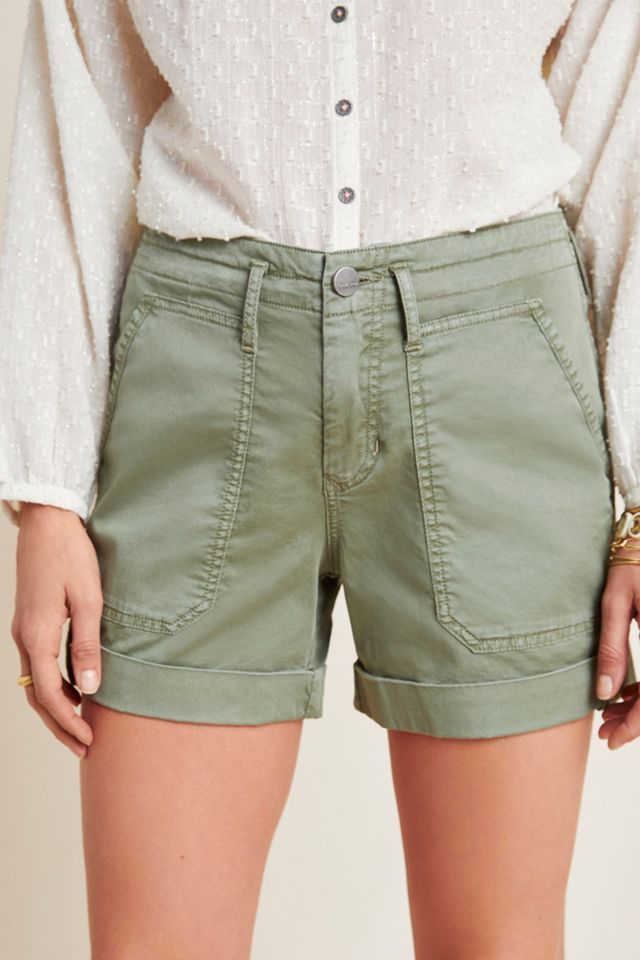 Sadie High-Rise Cargo Shorts #1