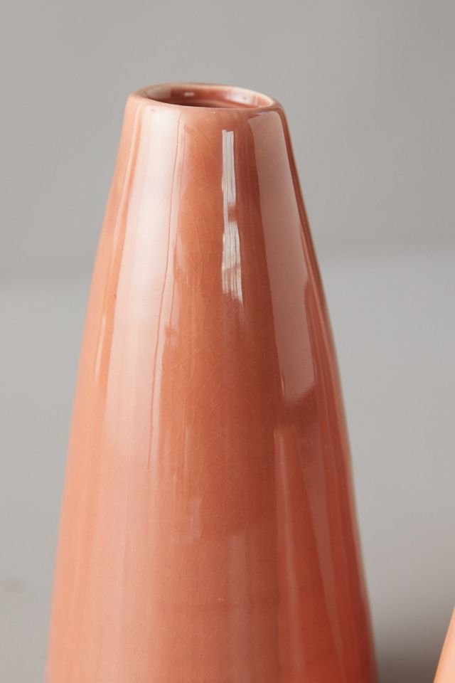 Pink Cylinder Vases, Set of 4 #2