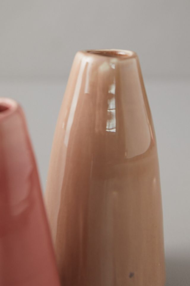 Pink Cylinder Vases, Set of 4 #4