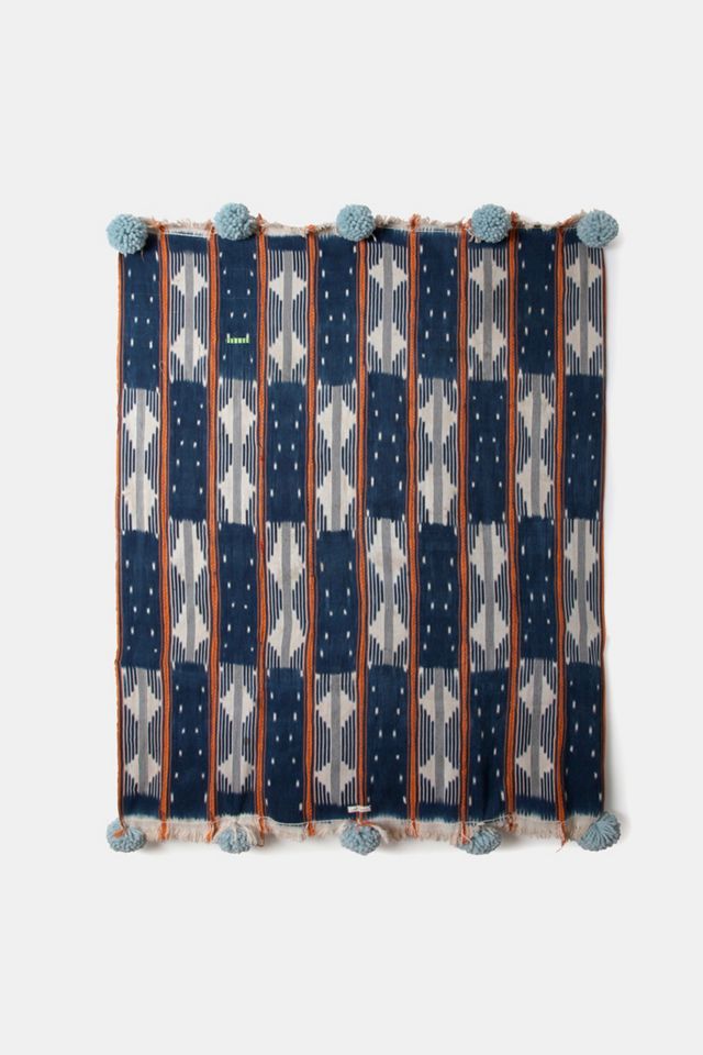 Charlie Sprout Baoule Pom Pom Throw #1