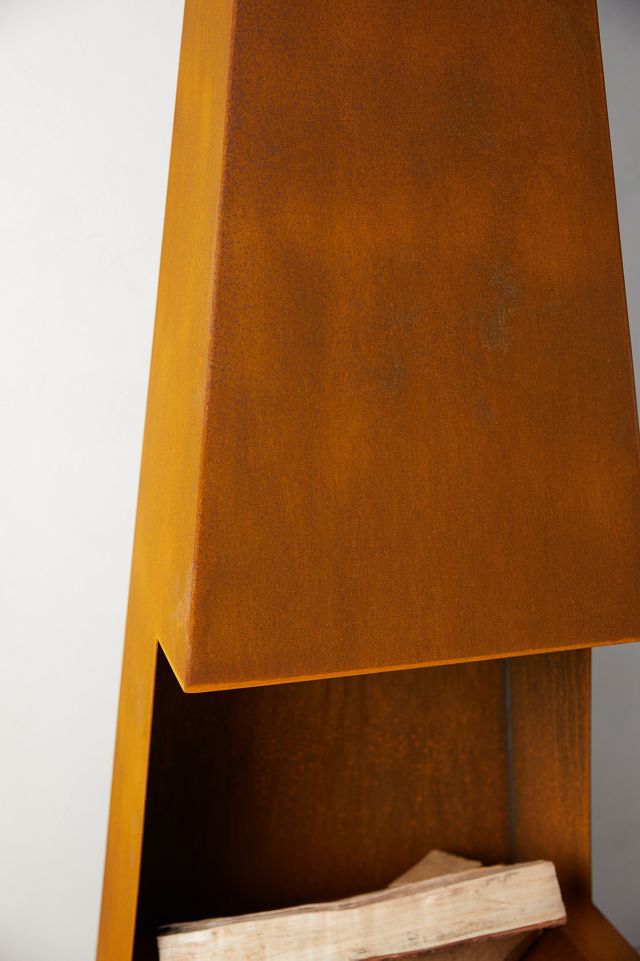 Weathering Steel Pular Chiminea #2