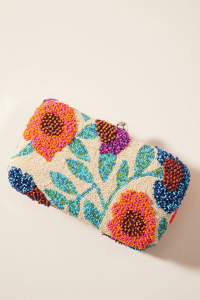 Florentia Beaded Clutch